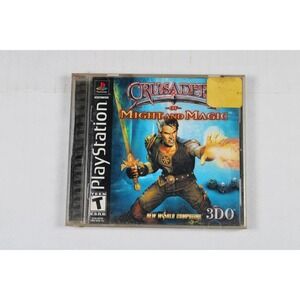 Crusaders of Might and Magic (Sony PlayStation 1, 2000, PS1) Complete W/ manual